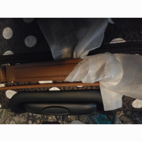 NWT Authentic Michael Kors Crossbody and Carry On Luggage Bundle - Picture 6 of 12